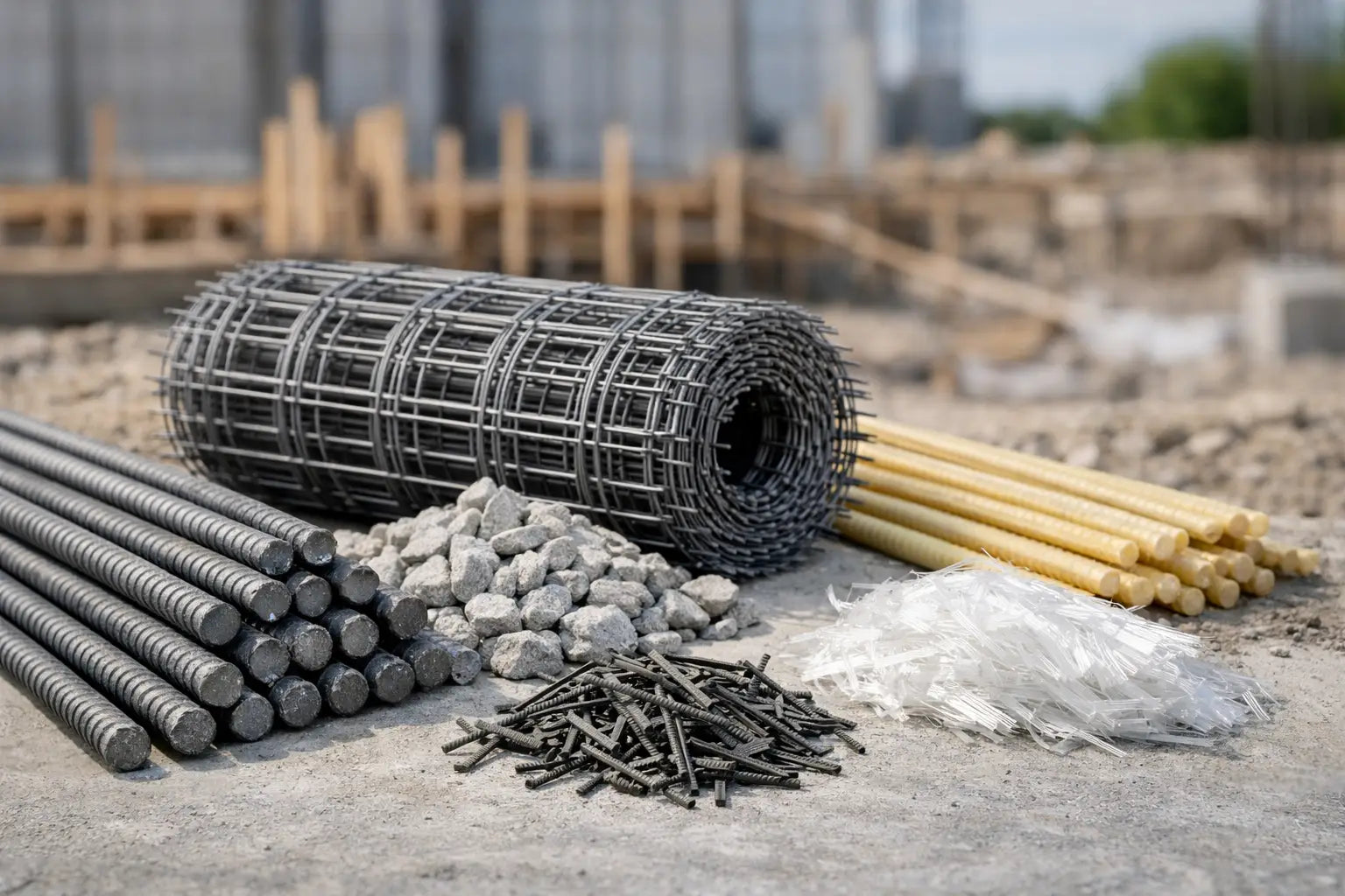 Concrete Reinforcement Materials That Get Used