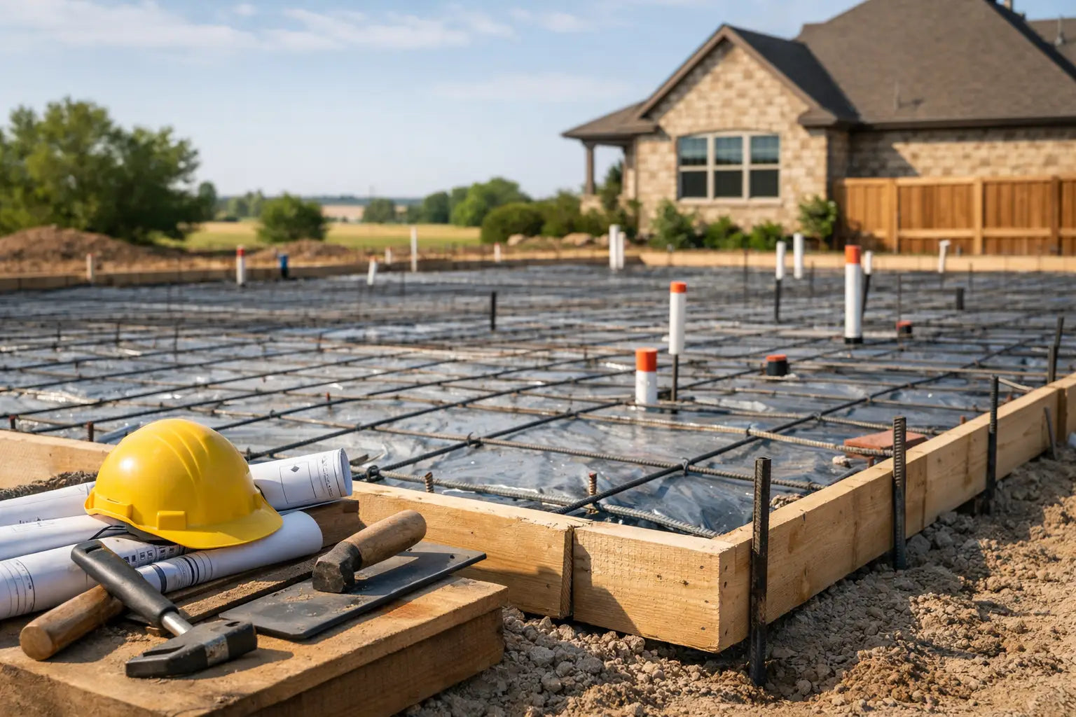 Residential Slab Materials Guide for Texas Crews