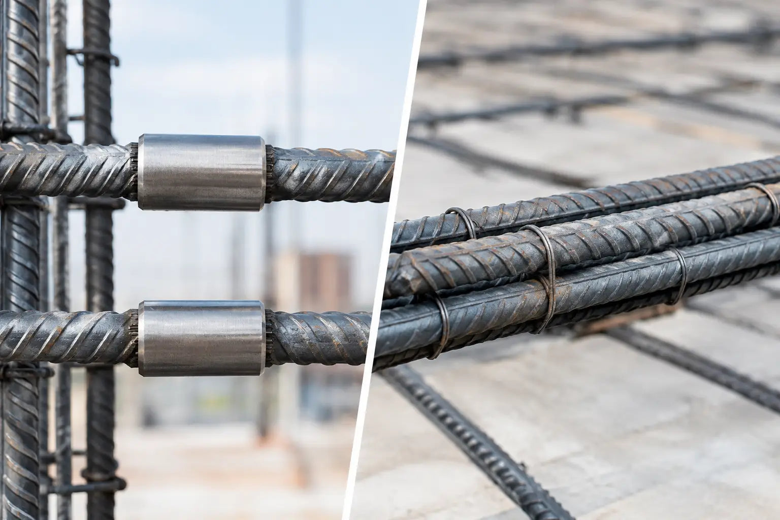 Rebar Couplers Versus Lap Splices Compared