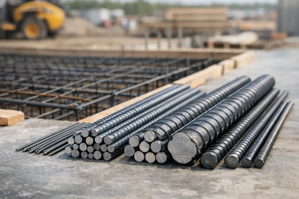 Compare Common Rebar Sizes for Your Pour