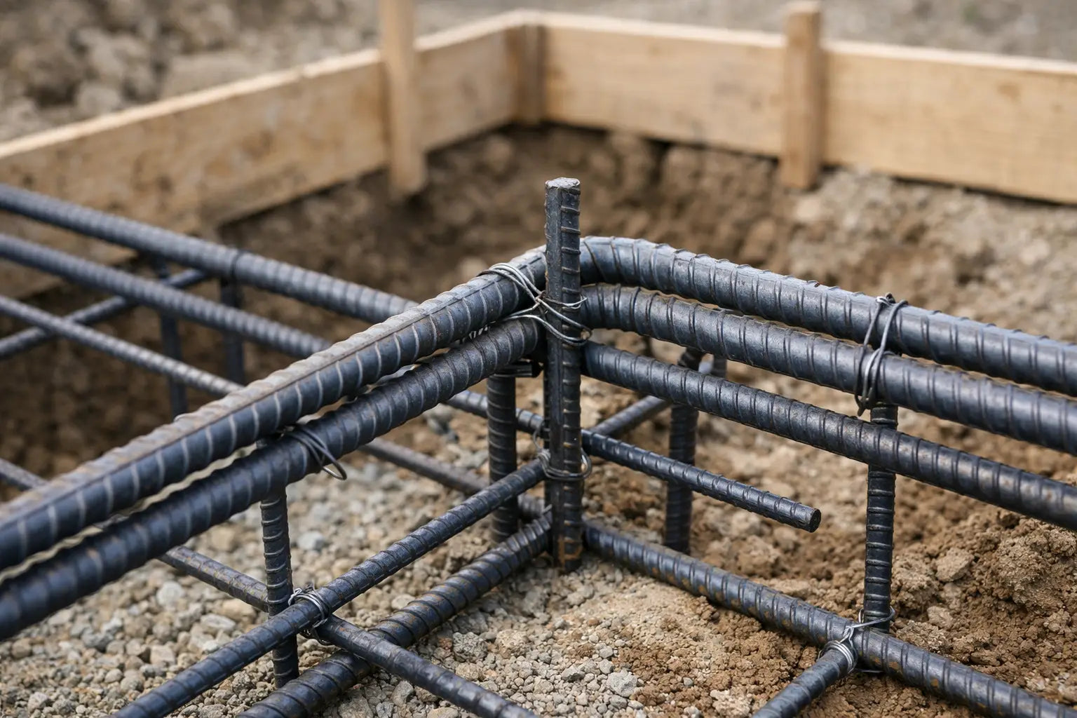 Foundation Corner Bar Example for Footing Steel