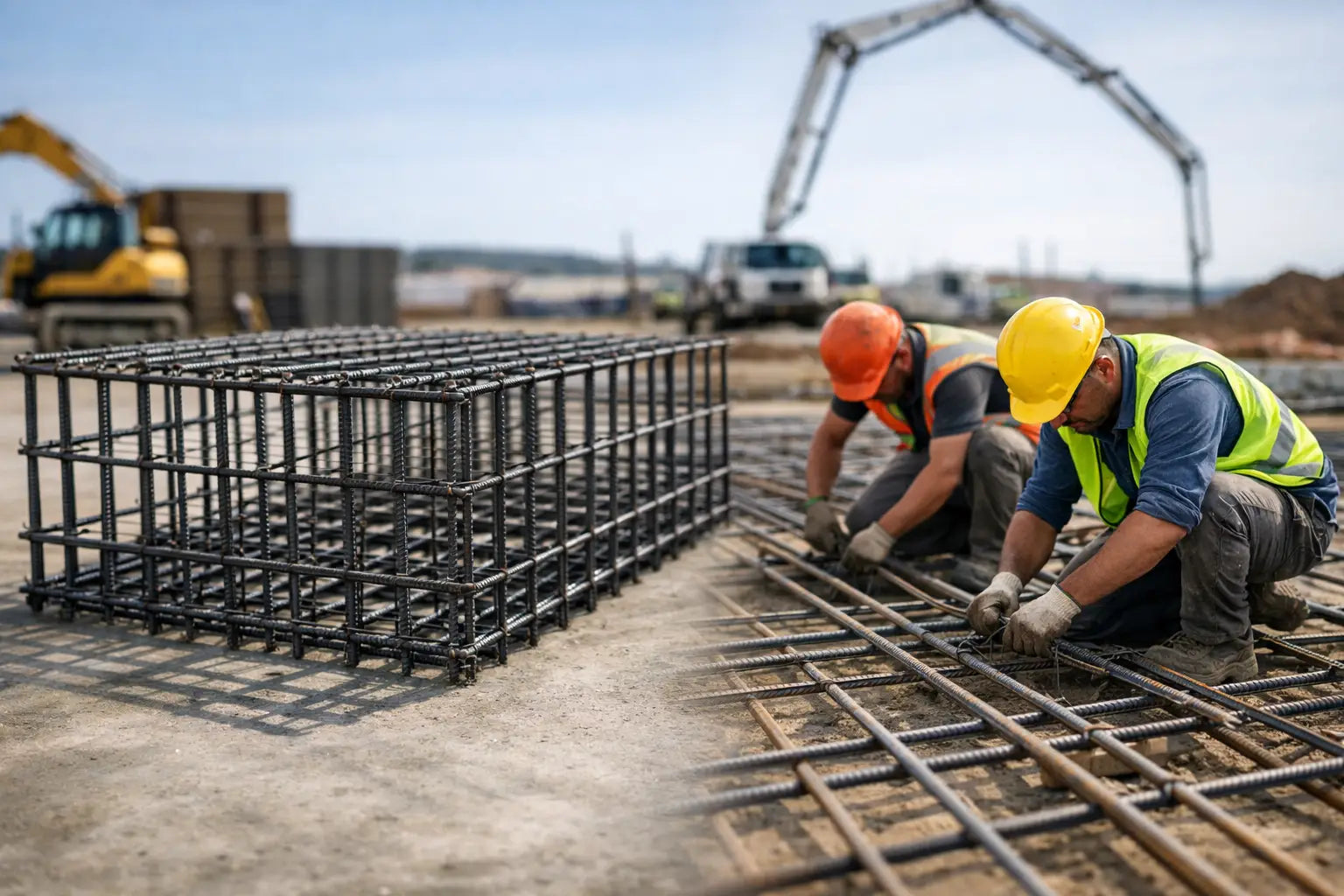 Prefab Cages vs Field Tying on Your Next Pour