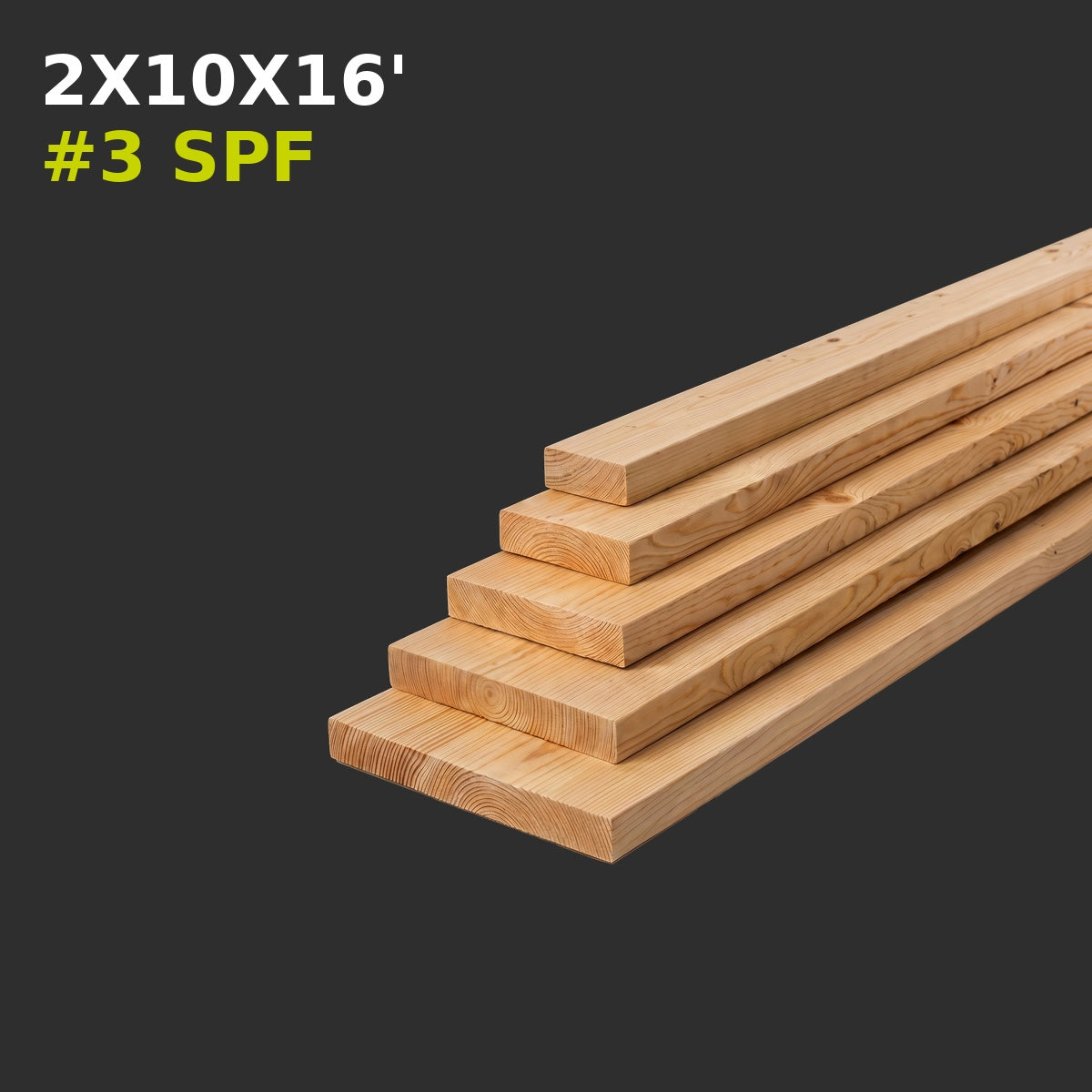2X10X16' #3 SPF