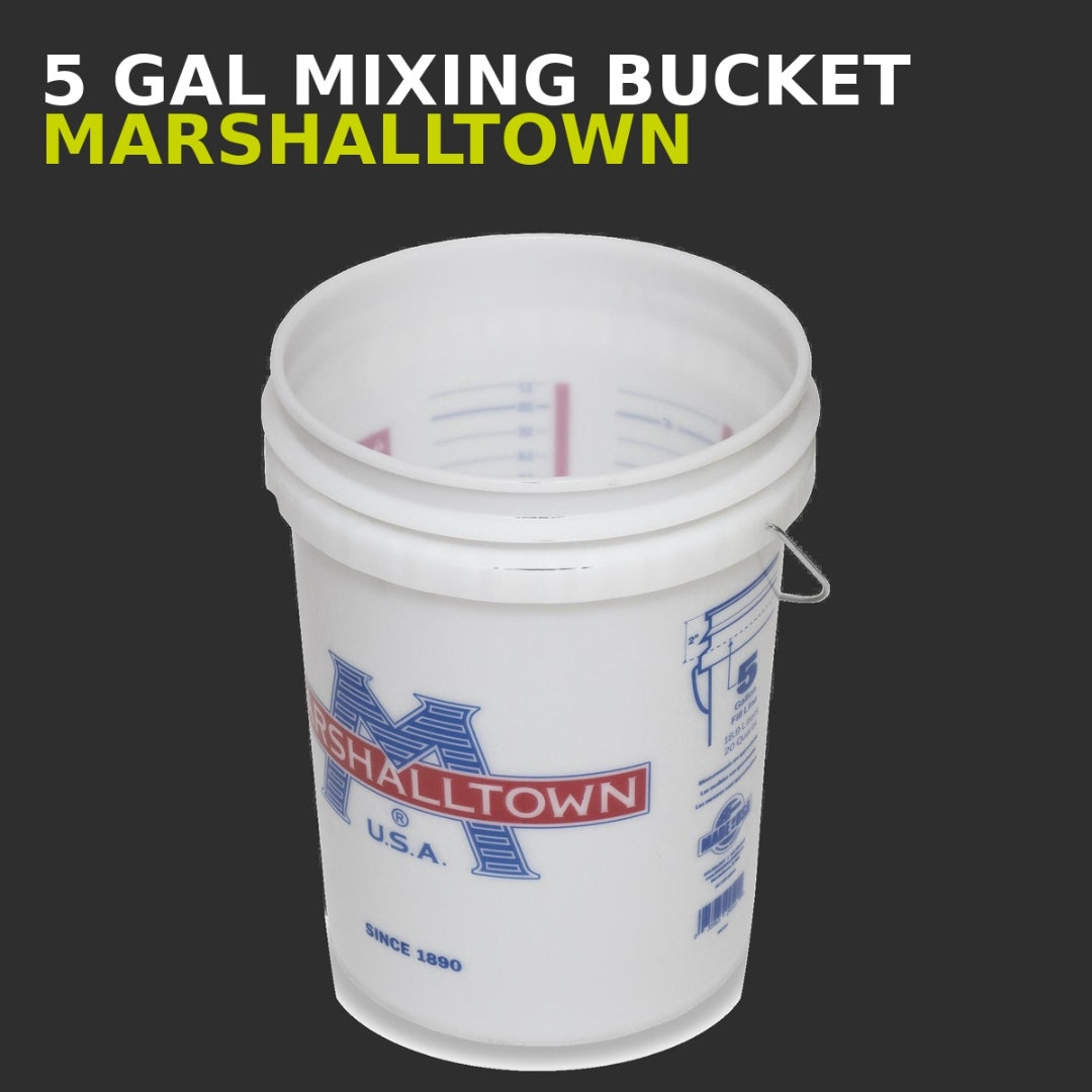 5 Gallon Mixing Bucket - Marshalltown