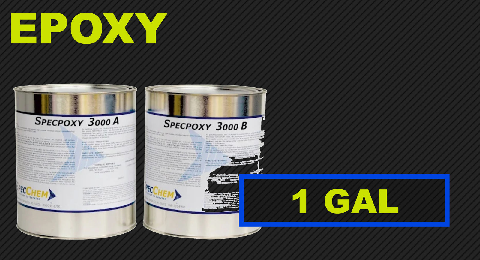 EPOXY 2 PART 1 GALLON REBAR CONCRETE PRODUCTS