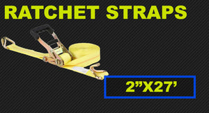 Ratchet Tie Down 2" x 27'