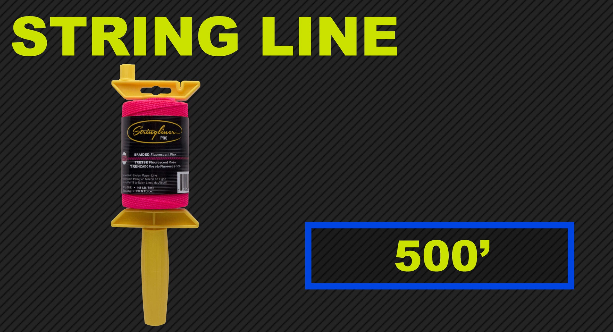 STRING LINE 500' - REBAR CONCRETE PRODUCTS