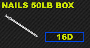16D Nails 50 lb box