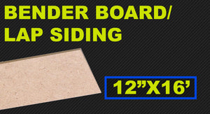 Bender Board 12" x 16'