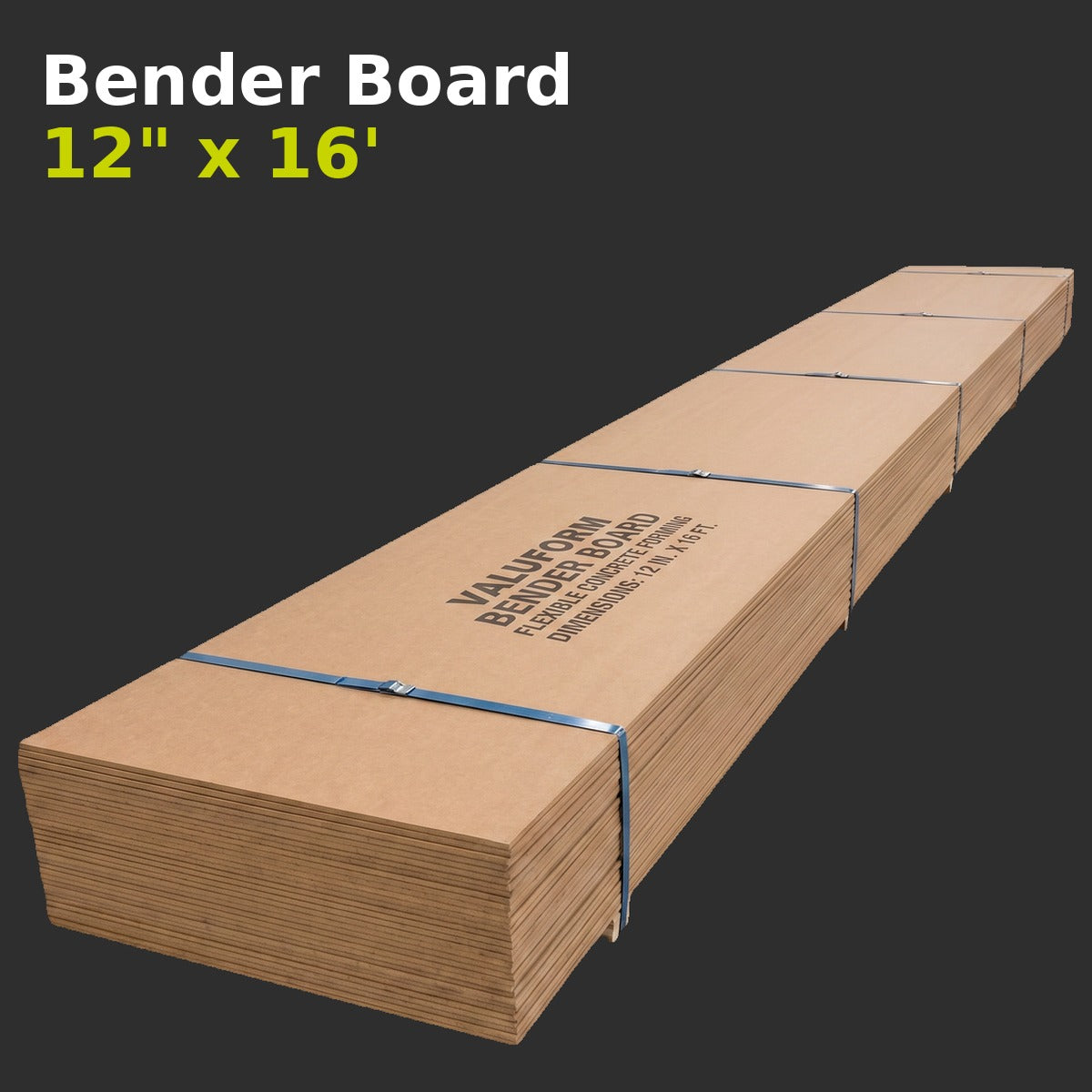 Bender Board 12" x 16'