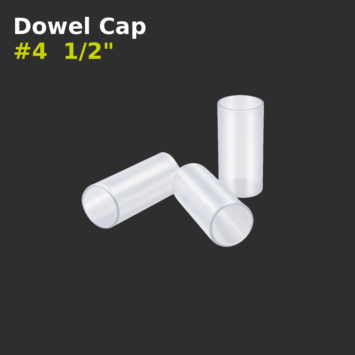 Dowel Cap 1/2" #4