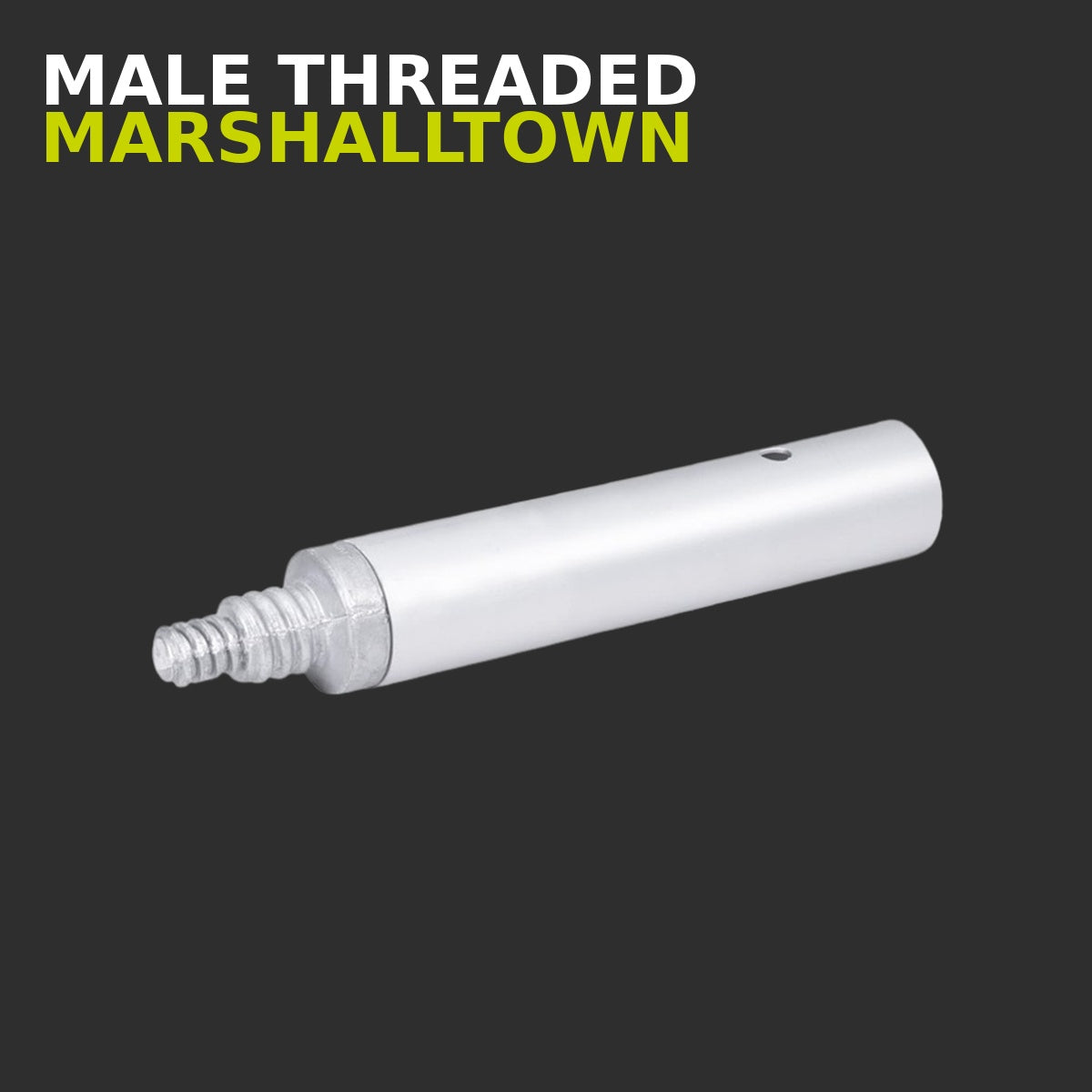 Rebar Adapter Threaded PUSH BUTTON/MALE THREADED ADAPTER - REBAR CONCRETE PRODUCTS